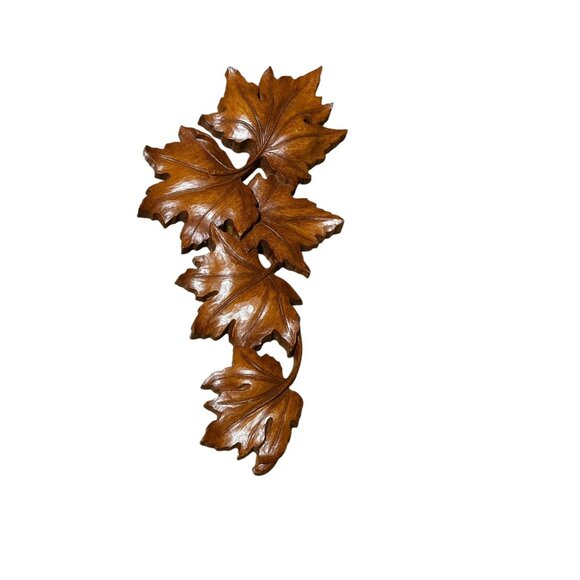 Syroco-Div. of Fiskars Maple Leaves Wall Decor - Picture 1 of 8